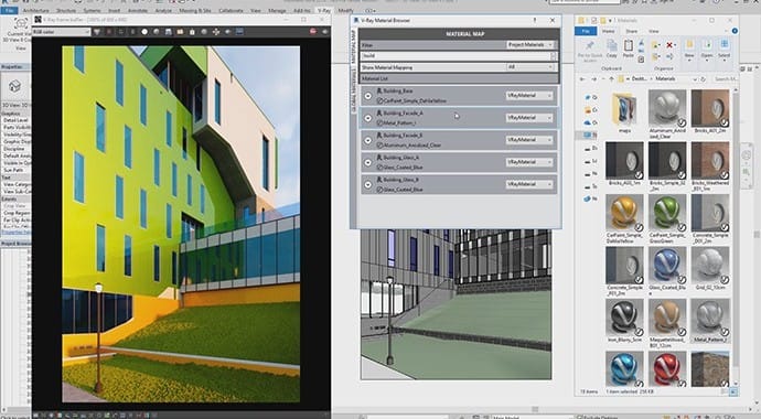 V-Ray for Revit Feature 