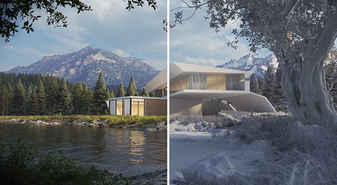 Cycles マテリアルオーバーライドのサポート